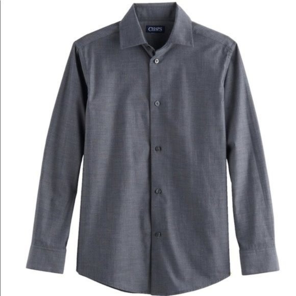 Chaps Boys 16 Chaps Stretch Button-Down Shirt - Picture 1 of 6
